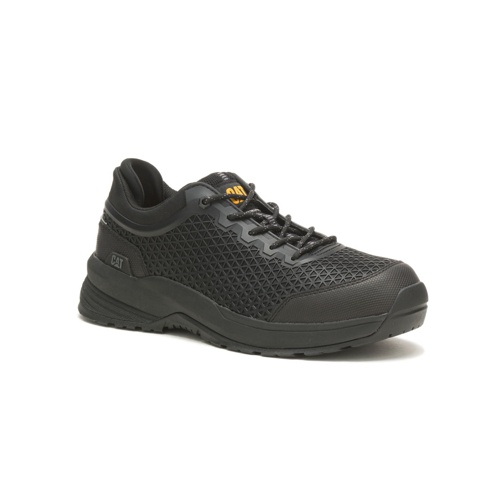 Caterpillar Streamline 2.0 Ct / Astm/Comp Toe - Mens Safety Shoes - Black - NZ (045RHTUJI)